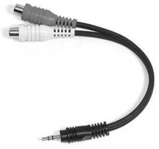 Link Audio 1/8 TRS-M to 2x RCA-F Y-Cable